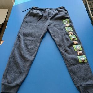 Charcoal Rick And Morty Print Joggers